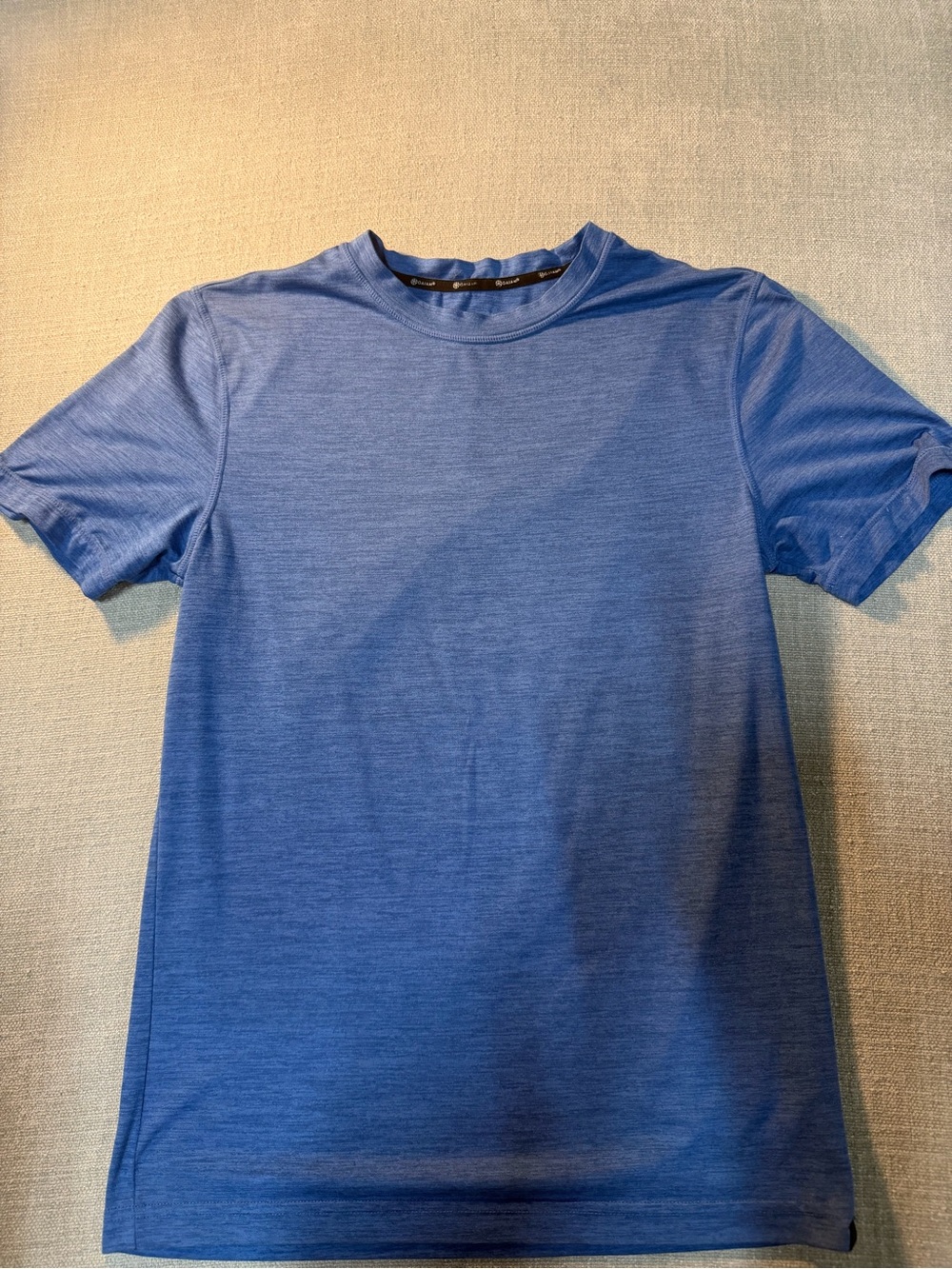 GAIAM Men's Heathered Royal Blue Crew Neck Tee